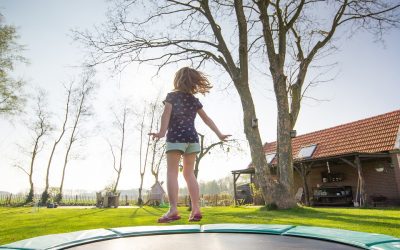 Spar på energien, brug trampolinen